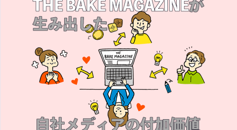 「愛情を注ぎ、コンテンツを育てる」THE BAKE MAGAGINEが生み出した、自社メディアの付加価値とは／株式会社BAKE